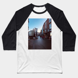 Durham city street sunset photo Baseball T-Shirt